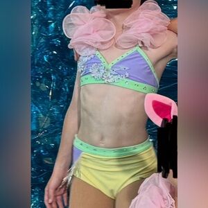 Custom Jazz Dance Costume (8-10)